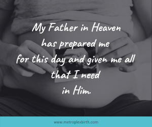 Christian birth affirmations and Bible verses